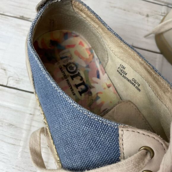 Born Corfield Lace-Up Sneaker - Dark Blue - Size 10 - Picture 5 of 11